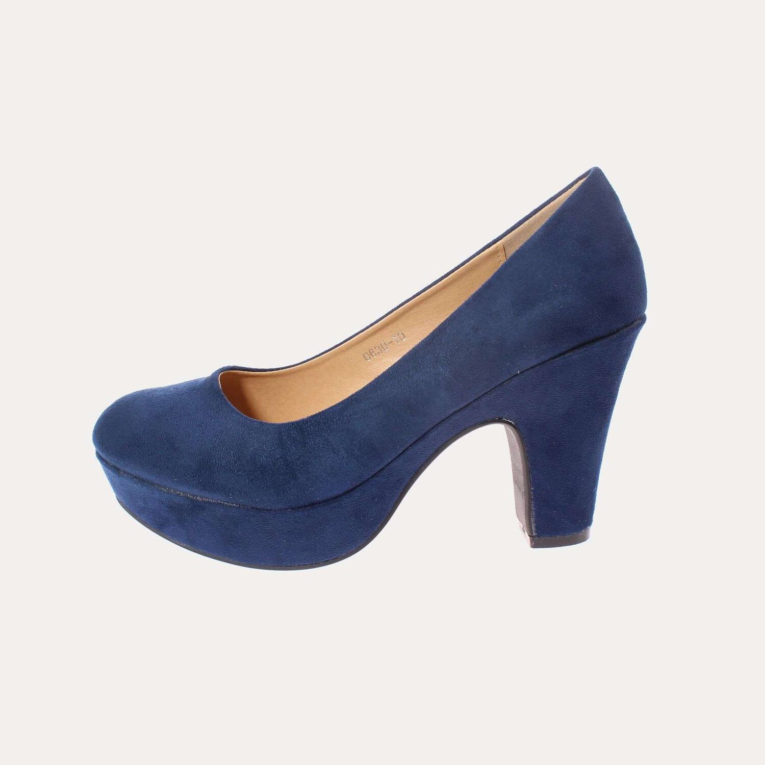 Zapato Taco Azul V&iacute;a Franca Art. 5063010navy image number 1.0